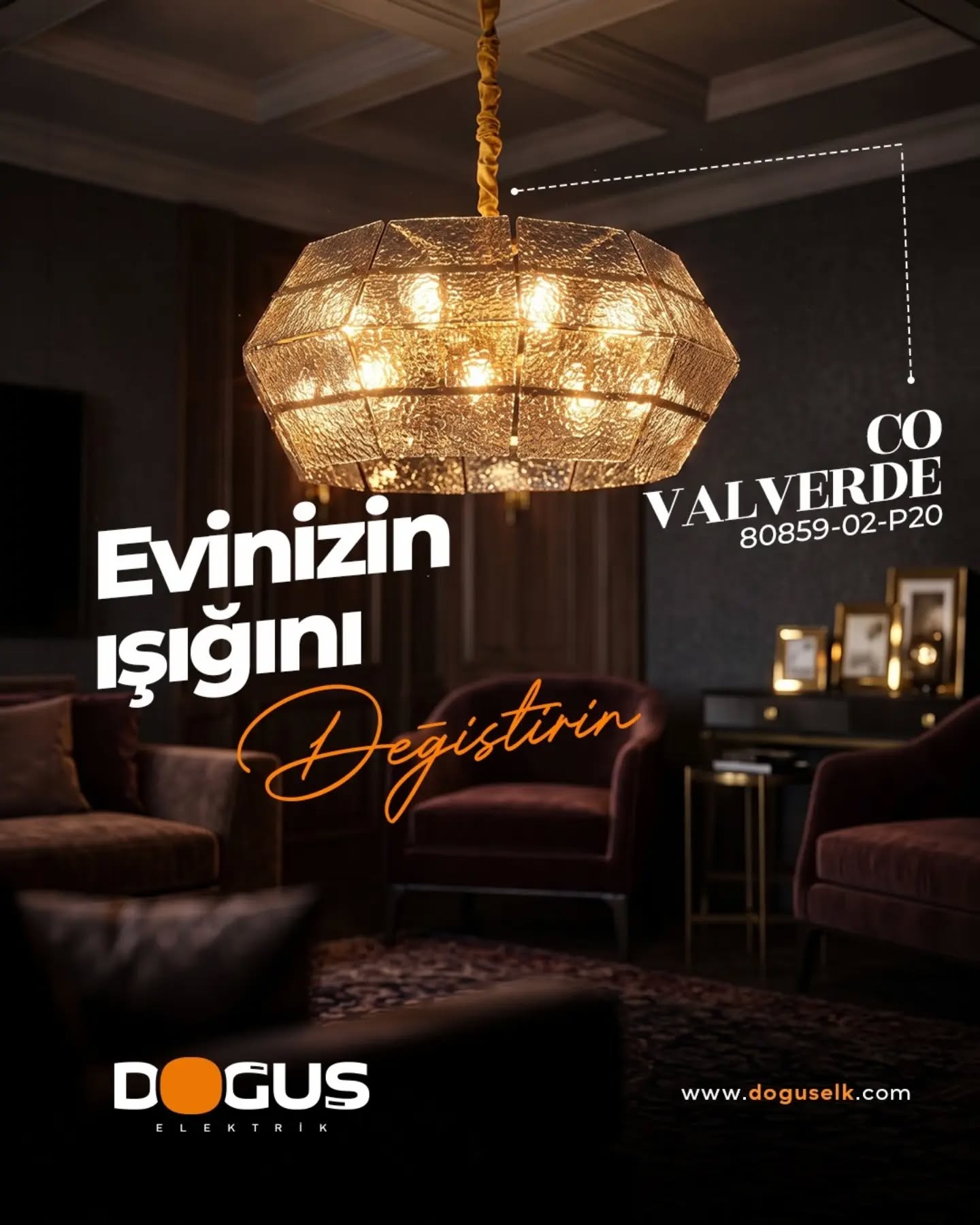Evinizin ışığını değiştirin, hayatınız renklensin.